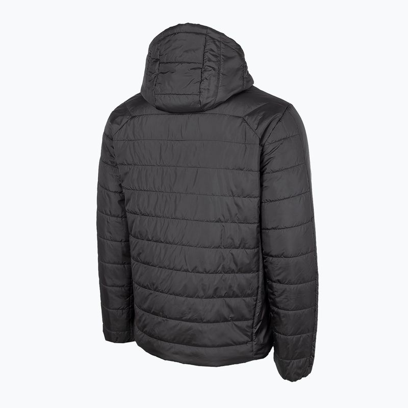 Vyriška pūkinė striukė 4F KUMP006 deep black 8