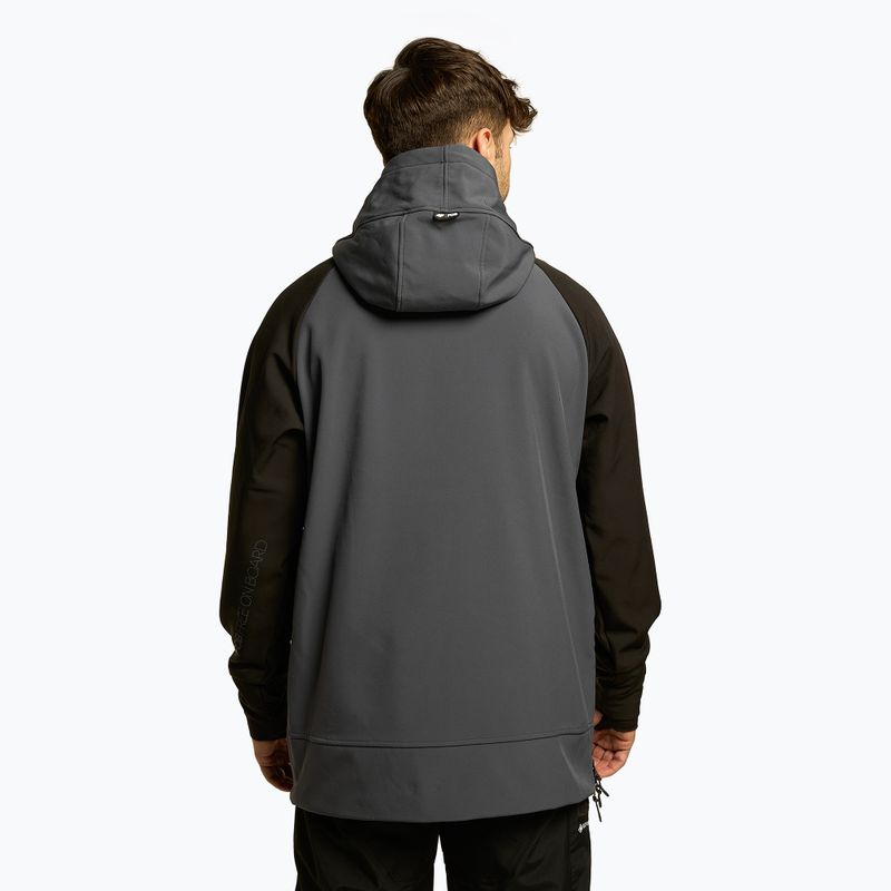 Vyriška snieglenčių striukė 4F SFM001F anthracite 3