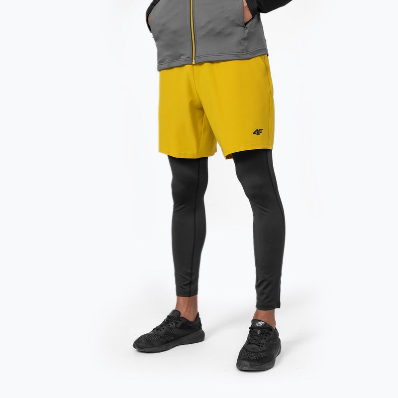 Vyriški šortai 4F SKMF010 yellow