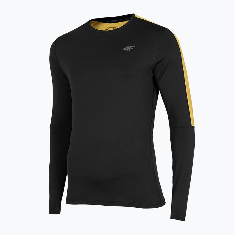Vyriškos 4F ilgomis rankovėmis TSMLF010 LS deep black 3