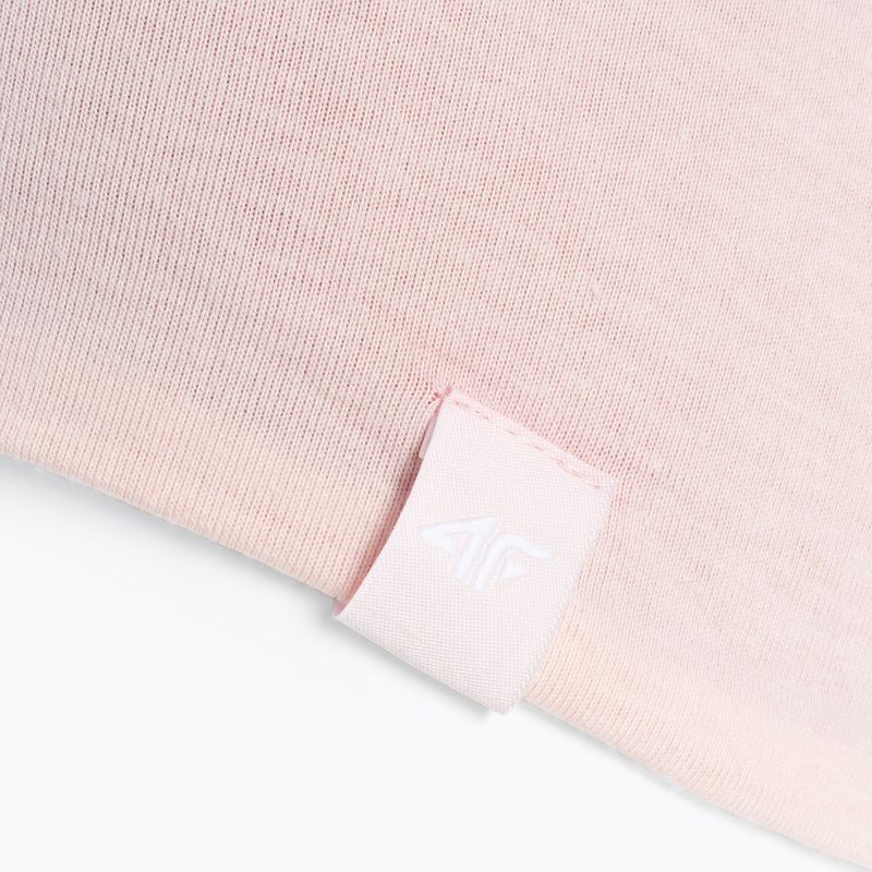 Vaikiška žieminė kepurė 4F JCAD001 šviesiai rožinė 4