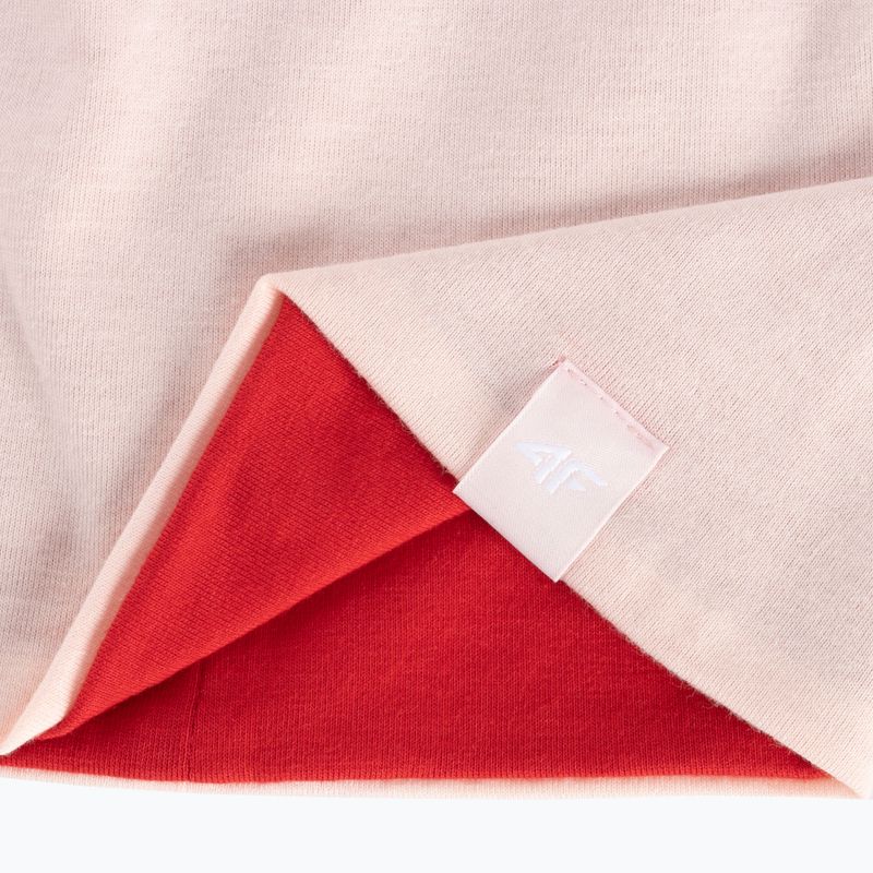 Vaikiška žieminė kepurė 4F JCAD001 šviesiai rožinė 5