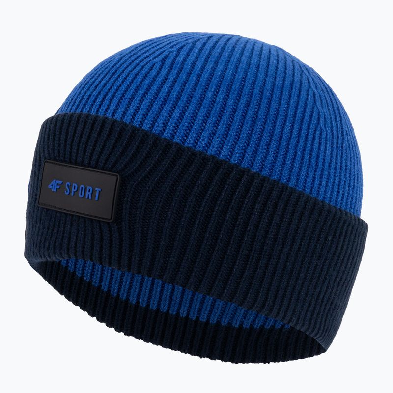 Vaikiška žieminė kepurė 4F JCAM004 navy 3