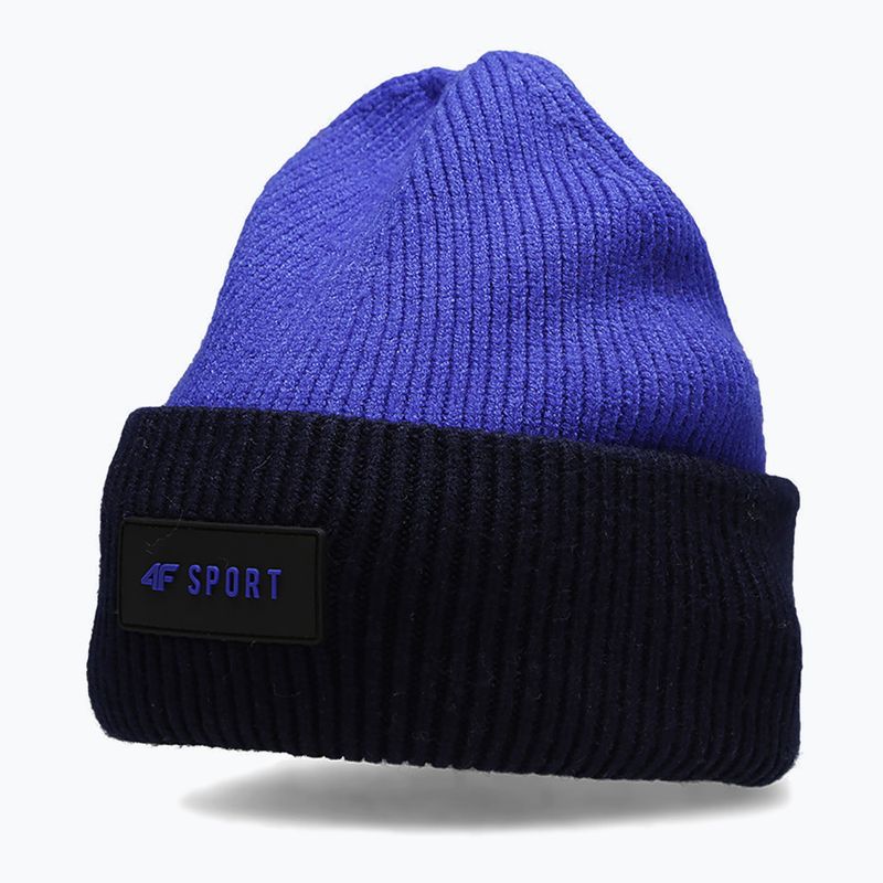 Vaikiška žieminė kepurė 4F JCAM004 navy 6