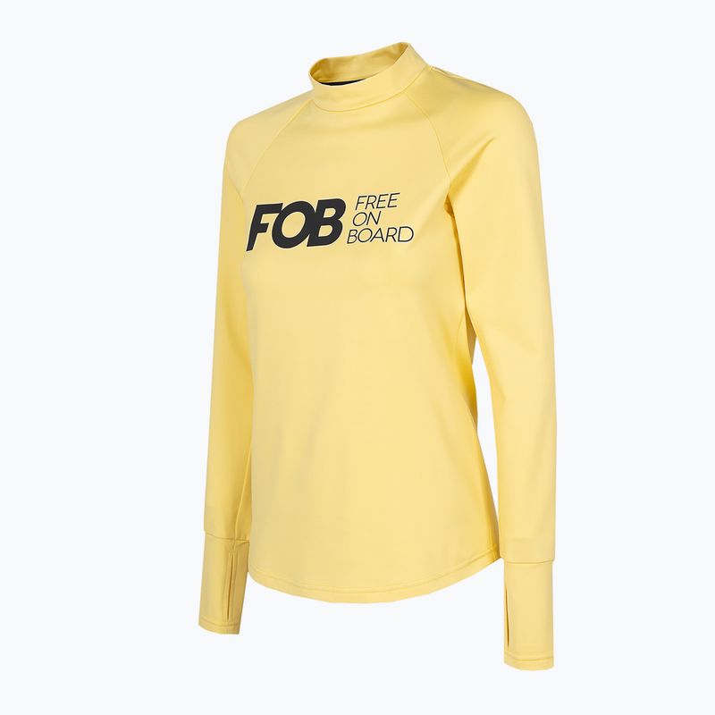 Moteriški termo megztiniai 4F BIDD030 light lemon 2