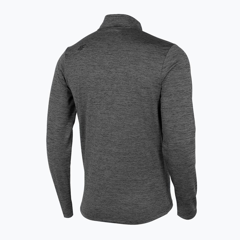 Vyriški termoaktyvūs marškinėliai 4F BIMD031 dark grey melange 3