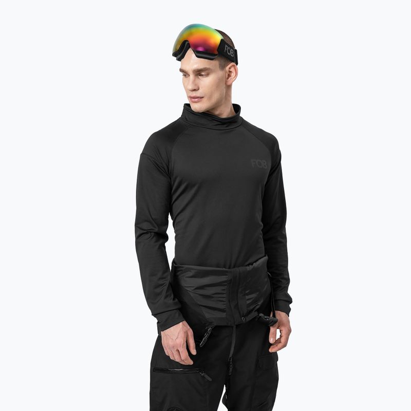 Vyriški termoaktyvūs marškinėliai 4F BIMD033 deep black