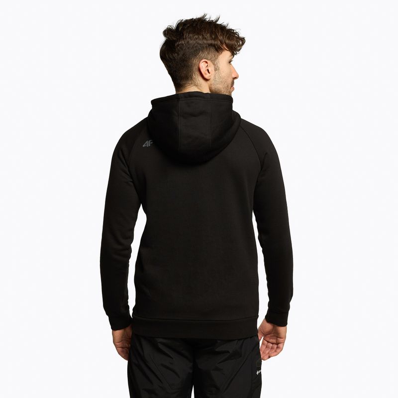 Vyriški snieglenčių marškinėliai 4F BLM021 deep black 3