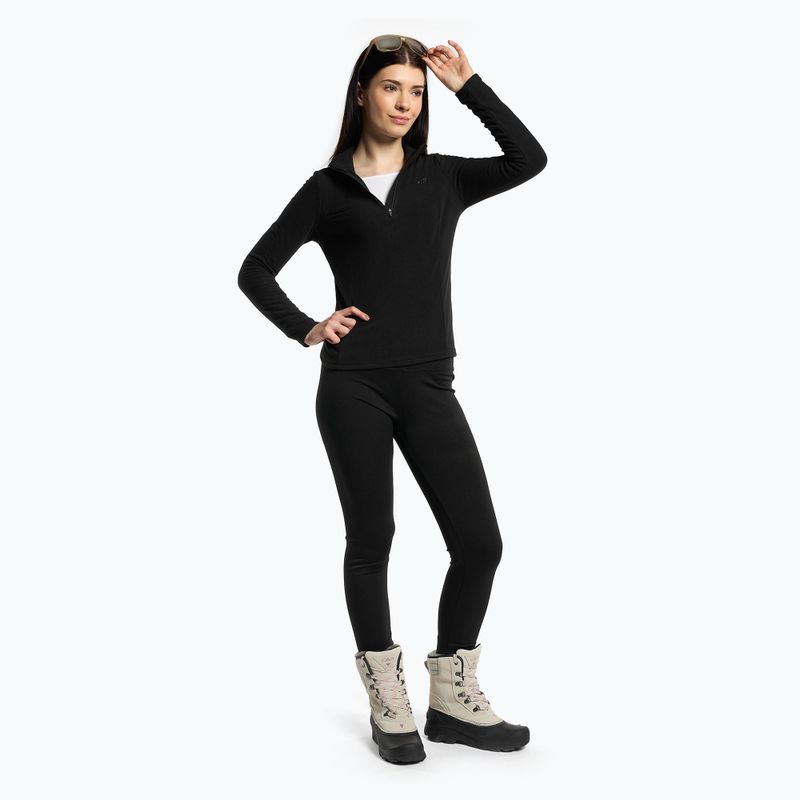 Moteriškas slidinėjimo džemperis 4F BIDP010 deep black 2