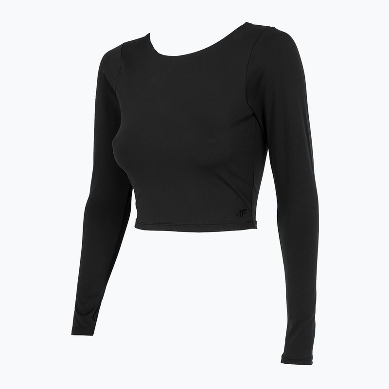 Moteriška jogos viršutinė dalis 4F TSDL019 LS deep black 3