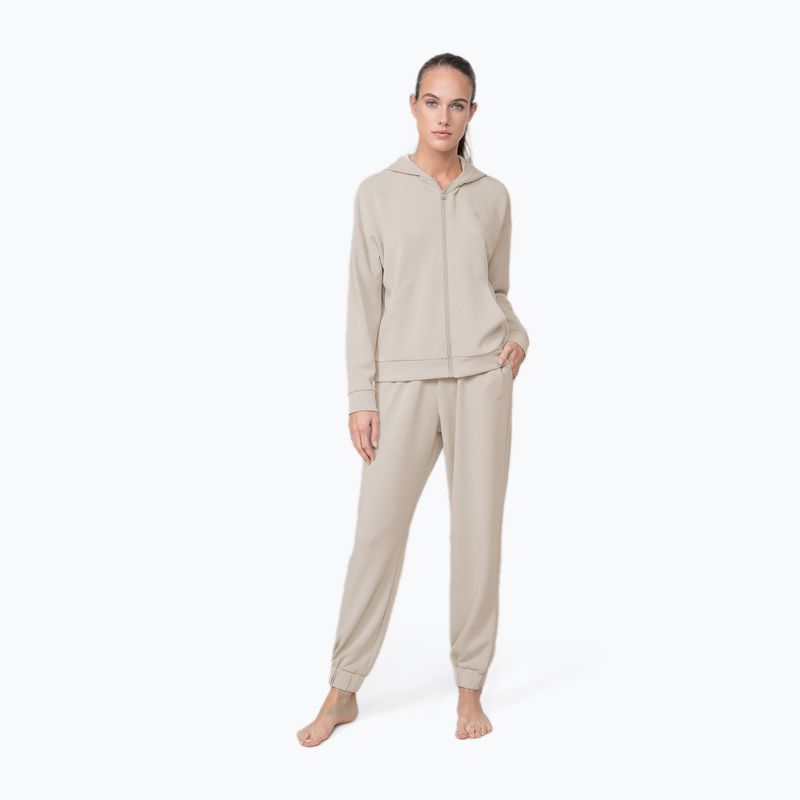 Moteriškos jogos kelnės 4F SPDD022 beige 2