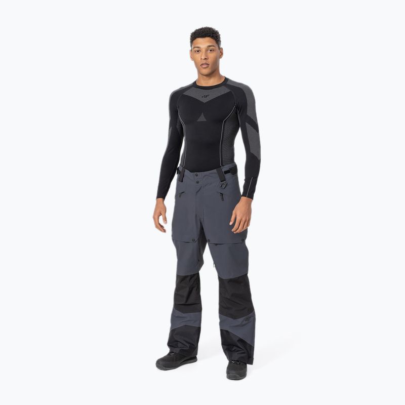 Vyriškos snieglenčių kelnės 4F SPMS001 anthracite 3