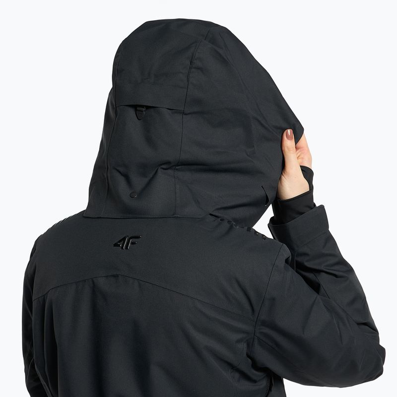 Moteriška slidinėjimo striukė 4F KUDN010 deep black 4