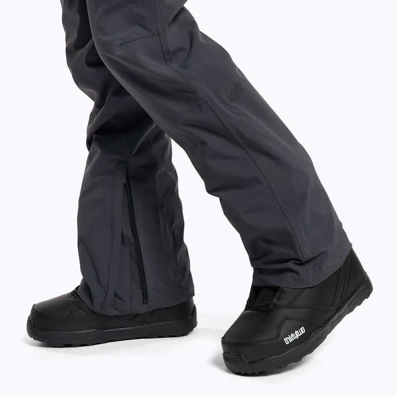 Moteriškos snieglenčių kelnės 4F SPDS002 dark/grey 4