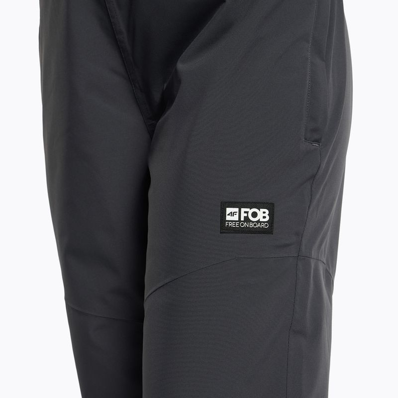 Moteriškos snieglenčių kelnės 4F SPDS002 dark/grey 7