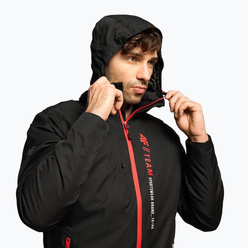 Vyriška slidinėjimo striukė 4F KUMN003 deep black 4