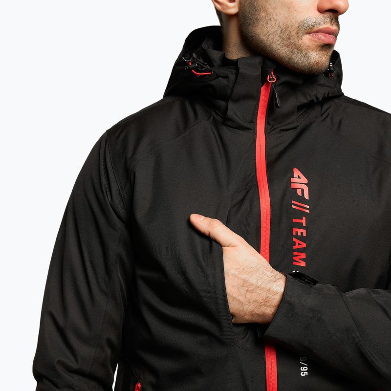 Vyriška slidinėjimo striukė 4F KUMN003 deep black 6