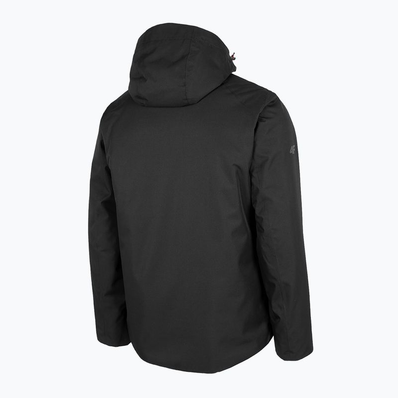 Vyriška slidinėjimo striukė 4F KUMN003 deep black 8