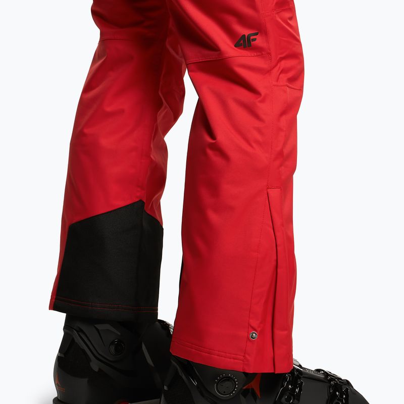 Vyriškos slidinėjimo kelnės 4F SPMN001 red 5