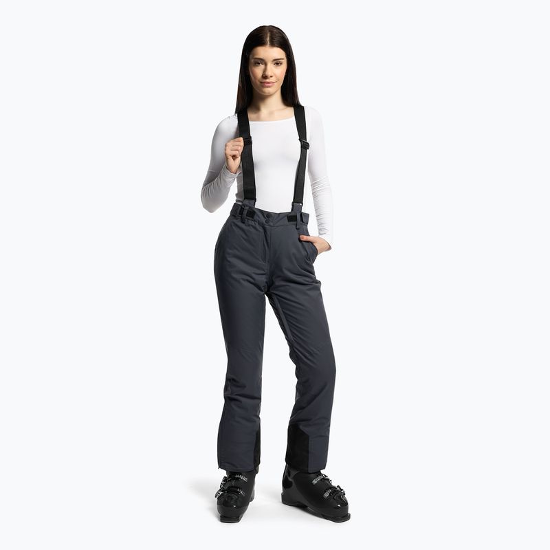 Moteriškos slidinėjimo kelnės 4F SPDN002 dark/grey