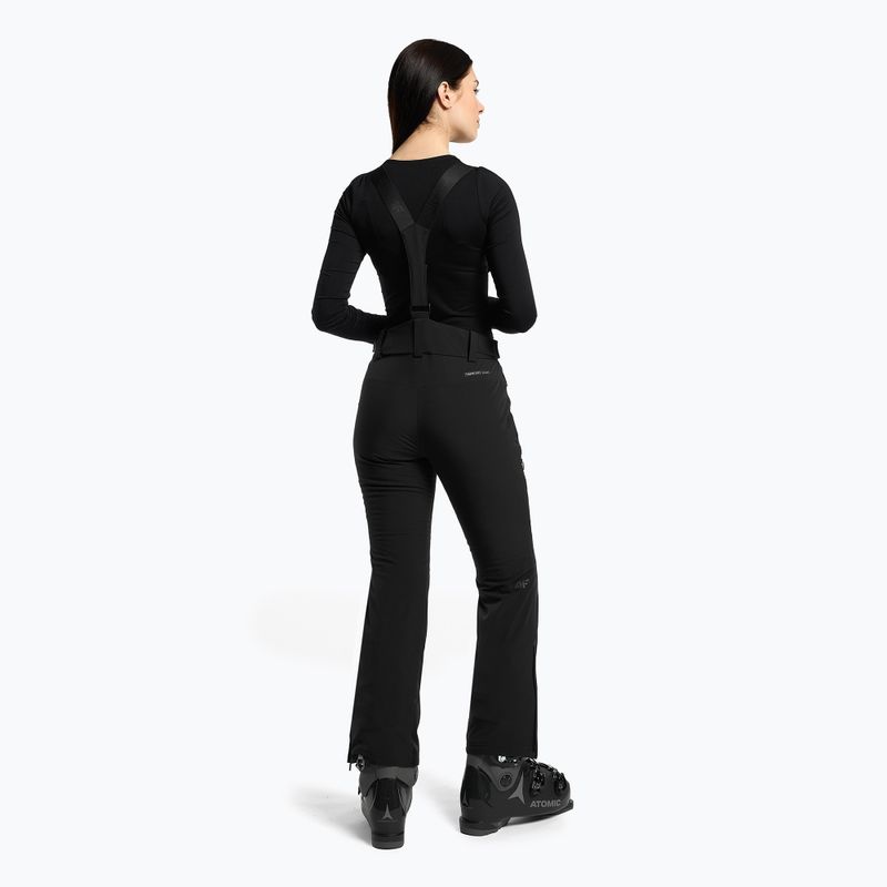 Moteriškos slidinėjimo kelnės 4F SPDN004 deep black 2