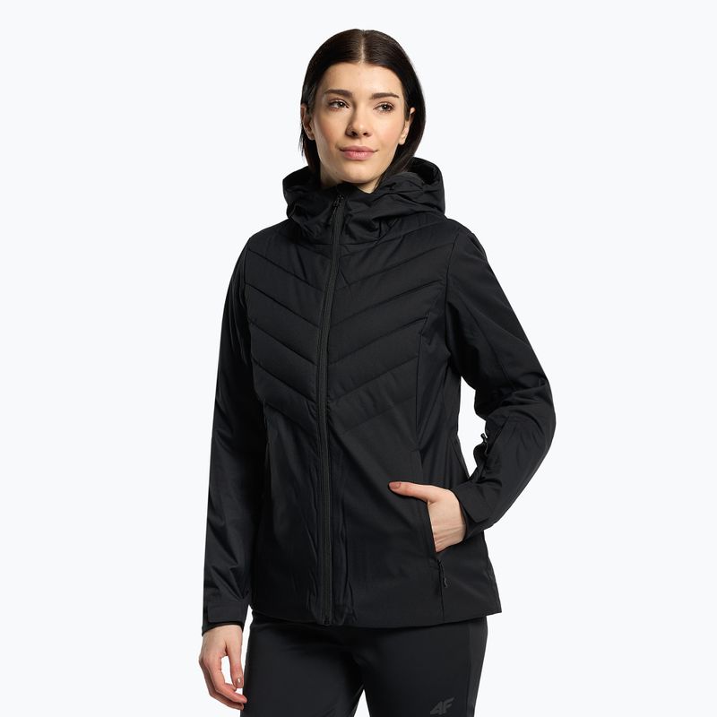 Moteriška slidinėjimo striukė 4F KUDN003 deep black