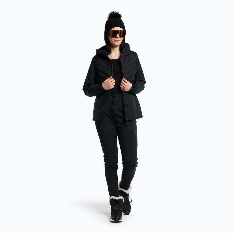 Moteriška slidinėjimo striukė 4F KUDN003 deep black 2