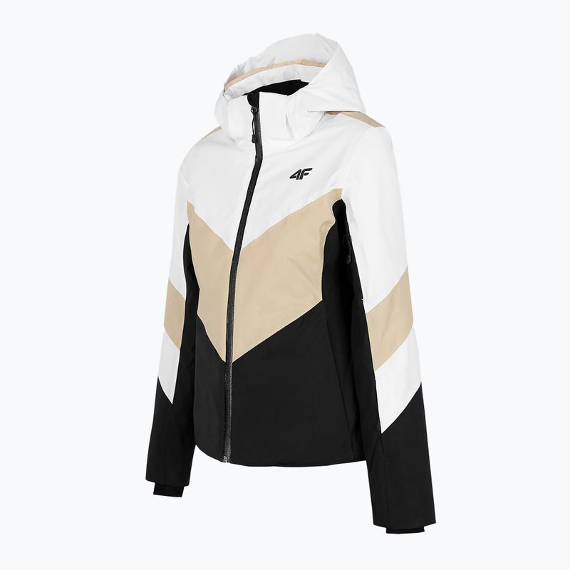 Moteriška slidinėjimo striukė 4F KUDN008 beige 7