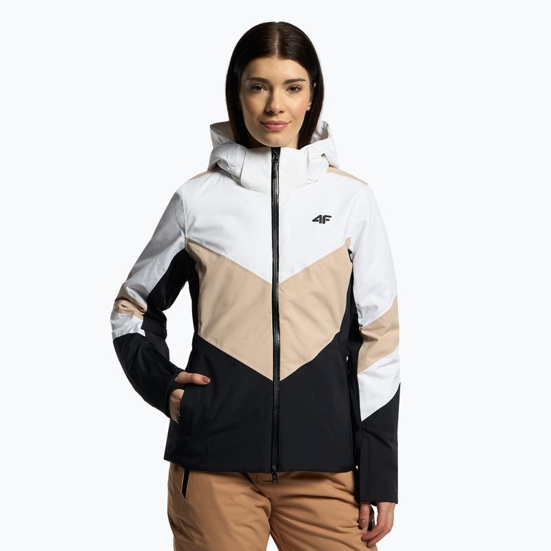 Moteriška slidinėjimo striukė 4F KUDN008 beige