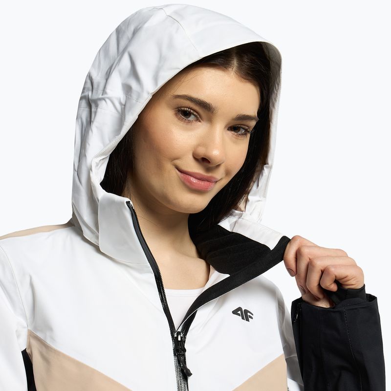 Moteriška slidinėjimo striukė 4F KUDN008 beige 4
