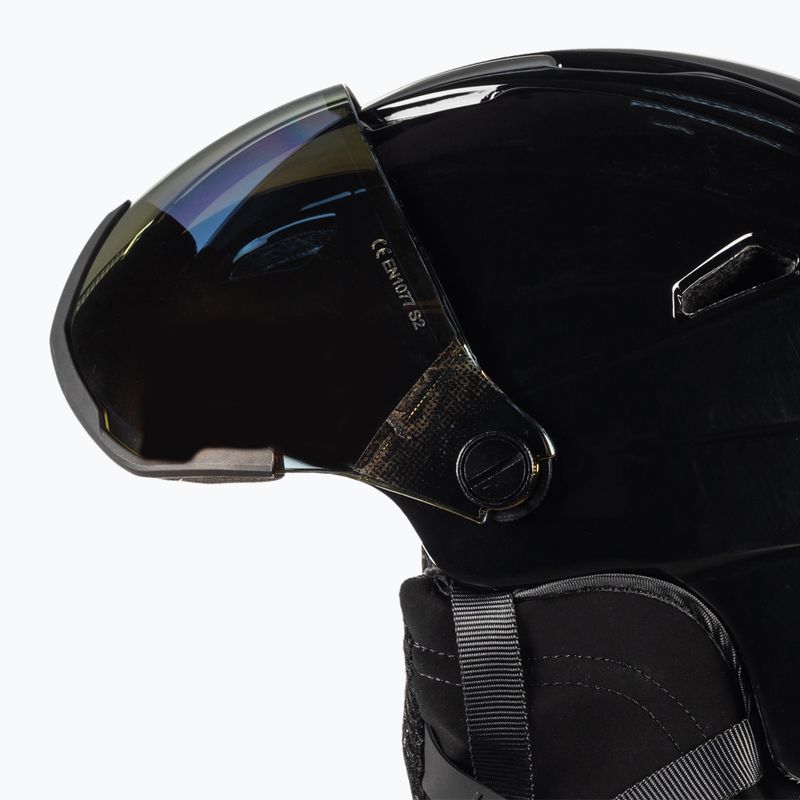 Moteriškas slidinėjimo šalmas 4F KSD001 deep black 6