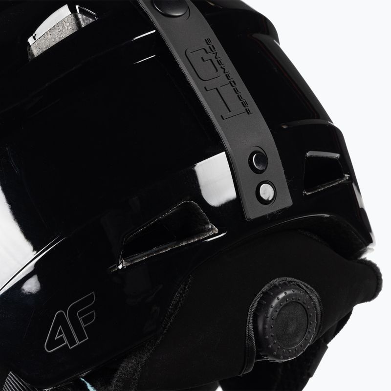 Moteriškas slidinėjimo šalmas 4F KSD001 deep black 7