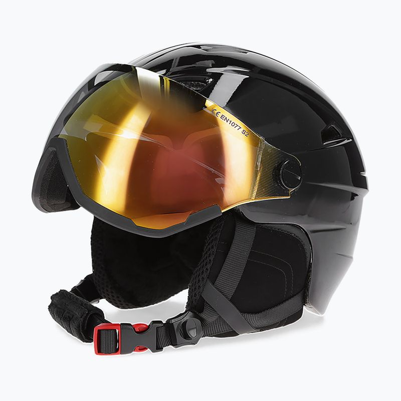 Moteriškas slidinėjimo šalmas 4F KSD001 deep black 9