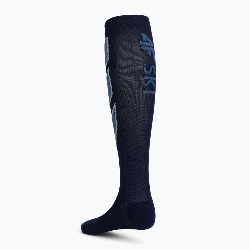 Vyriškos slidinėjimo kojinės 4F M030 navy 2