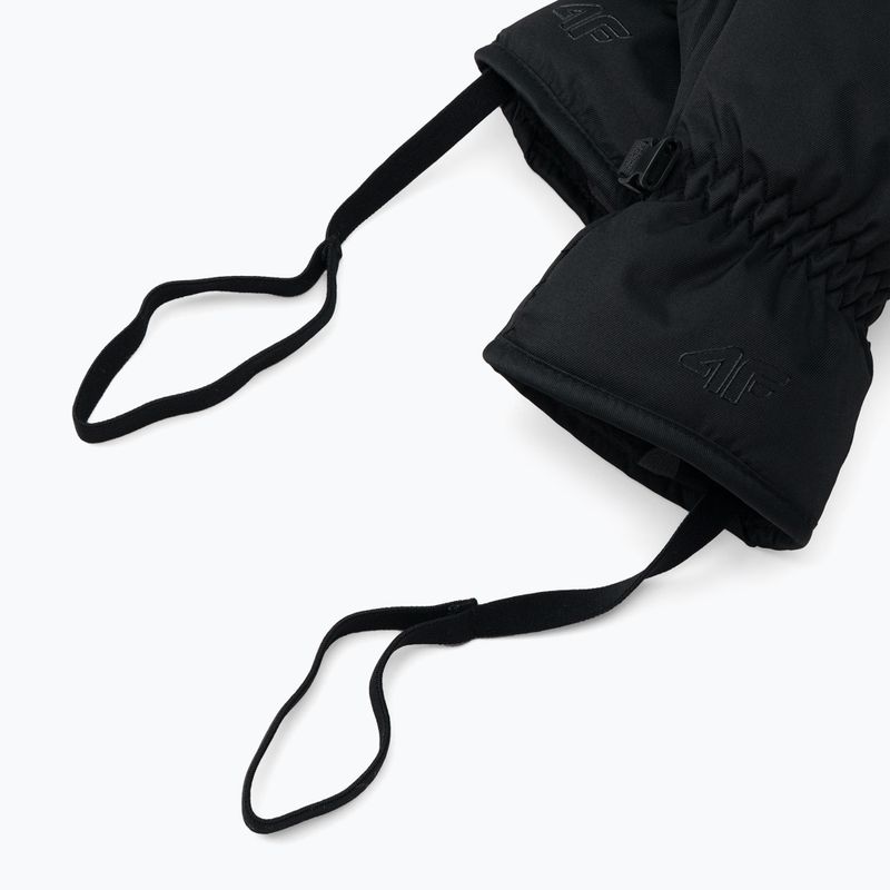 Moteriškos slidinėjimo pirštinės 4F RED002 deep black 5