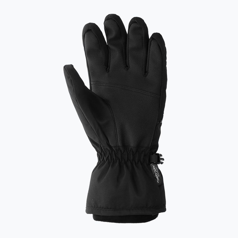 Moteriškos slidinėjimo pirštinės 4F RED002 deep black 7