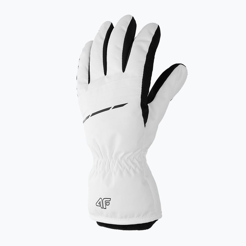 Moteriškos slidinėjimo pirštinės 4F RED002 white 6