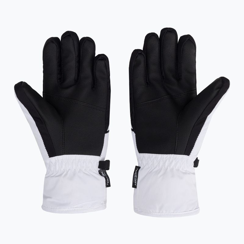 Moteriškos slidinėjimo pirštinės 4F RED002 white 2