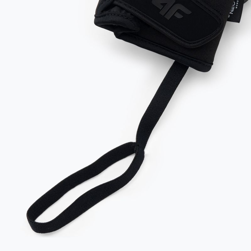 Moteriškos slidinėjimo pirštinės 4F RED004 black 6