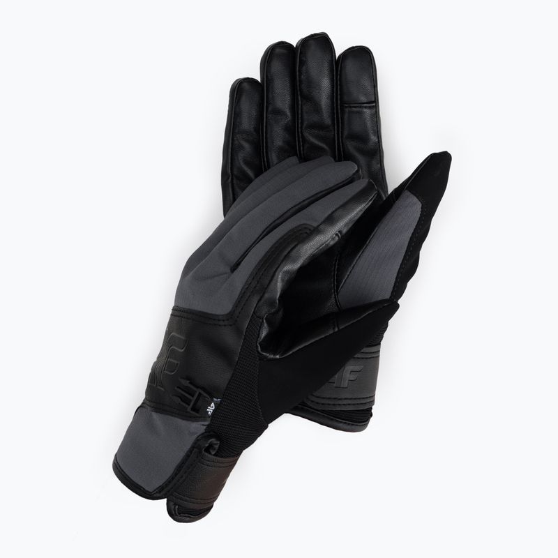 Vyriškos slidinėjimo pirštinės 4F REM004 anthracite