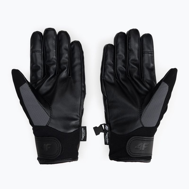Vyriškos slidinėjimo pirštinės 4F REM004 anthracite 2