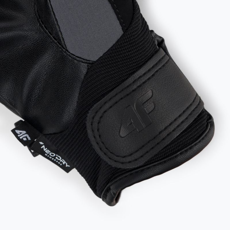 Vyriškos slidinėjimo pirštinės 4F REM004 anthracite 5