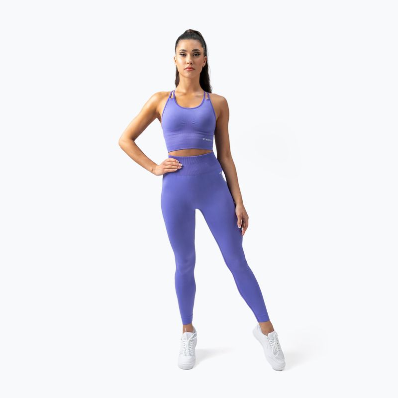 STRONG POINT Shape & Comfort treniruočių viršutinė dalis su kaušeliais violetinė 1142