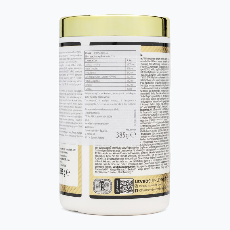 Gėrimas prieš treniruotę Fitness Authority Levrone Gold Maryland Muscle Machine 385 g exotic 2