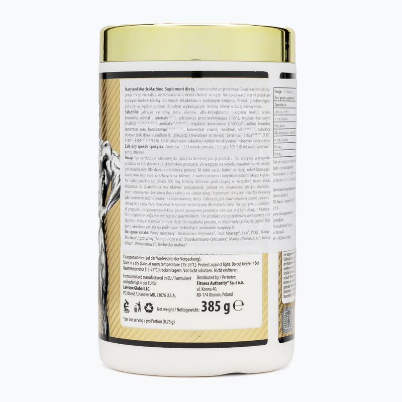 Gėrimas prieš treniruotę Fitness Authority Levrone Gold Maryland Muscle Machine 385 g exotic 3