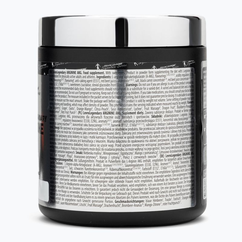 Aminorūgštys Fitness Authority Levrone Legendary Arginine 300 g egzotiškas 3