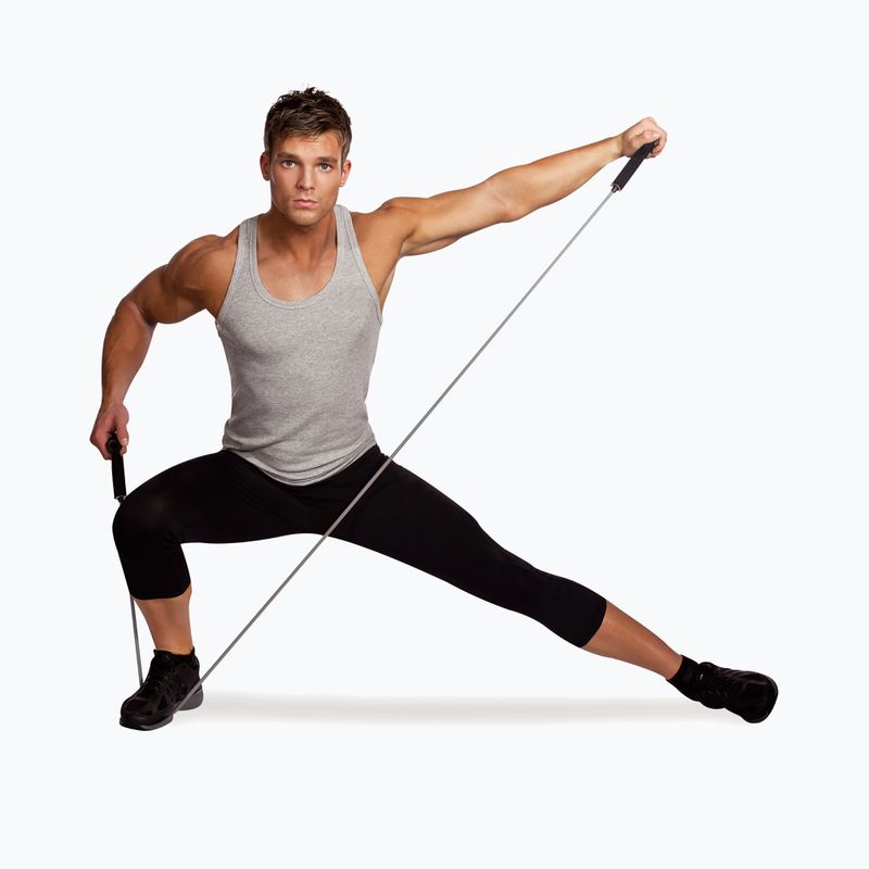 Treniruotės guma Body Sculpture Sb 2020 grey 5