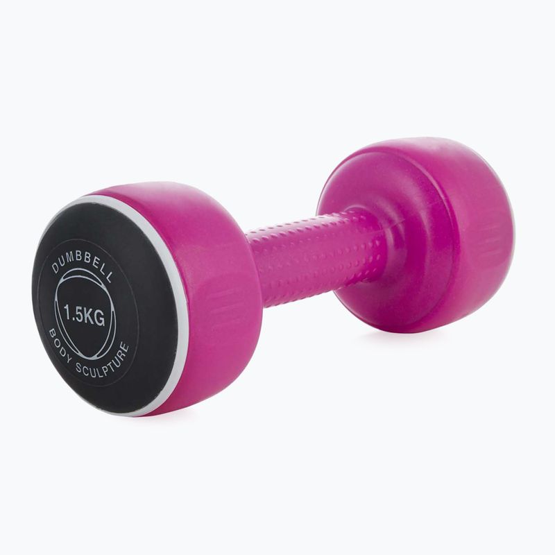 Viniliniai hanteliai Body Sculpture Smart Bw 108 3 kg pink 3
