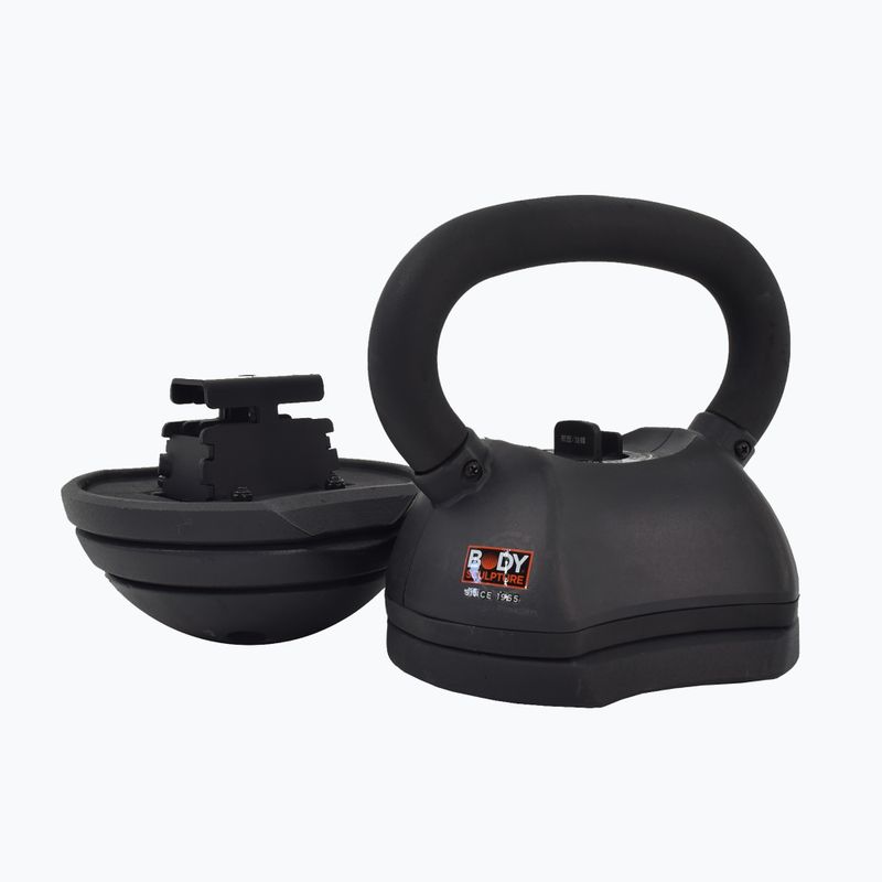 Reguliuojamas kettlebell Body Sculpture BW 126 13 kg black 3