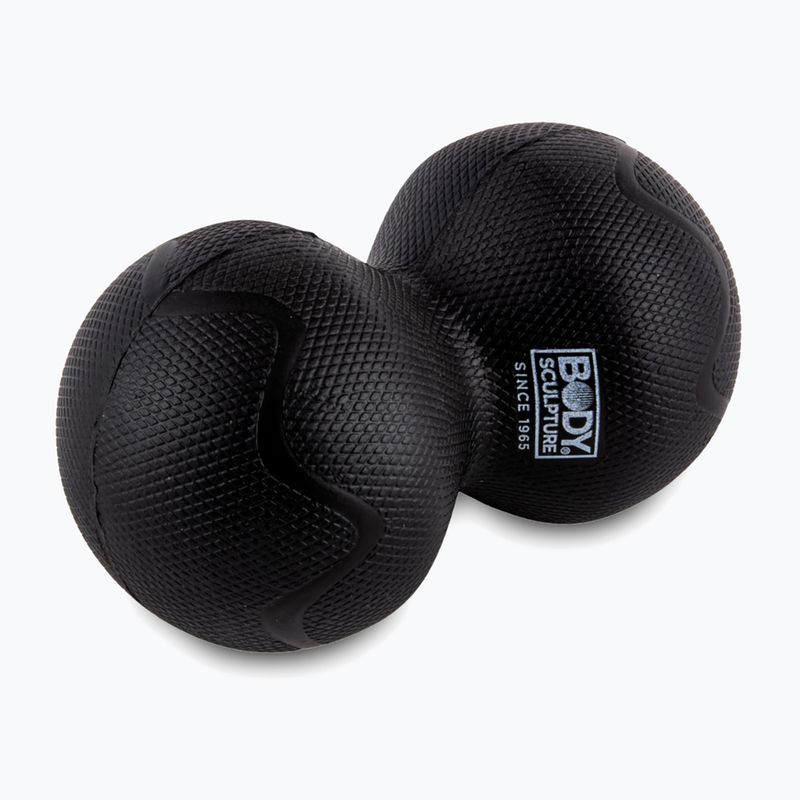 Dvigubas masažo kamuoliukas Body Sculpture Ball Duo Bb 0122 black